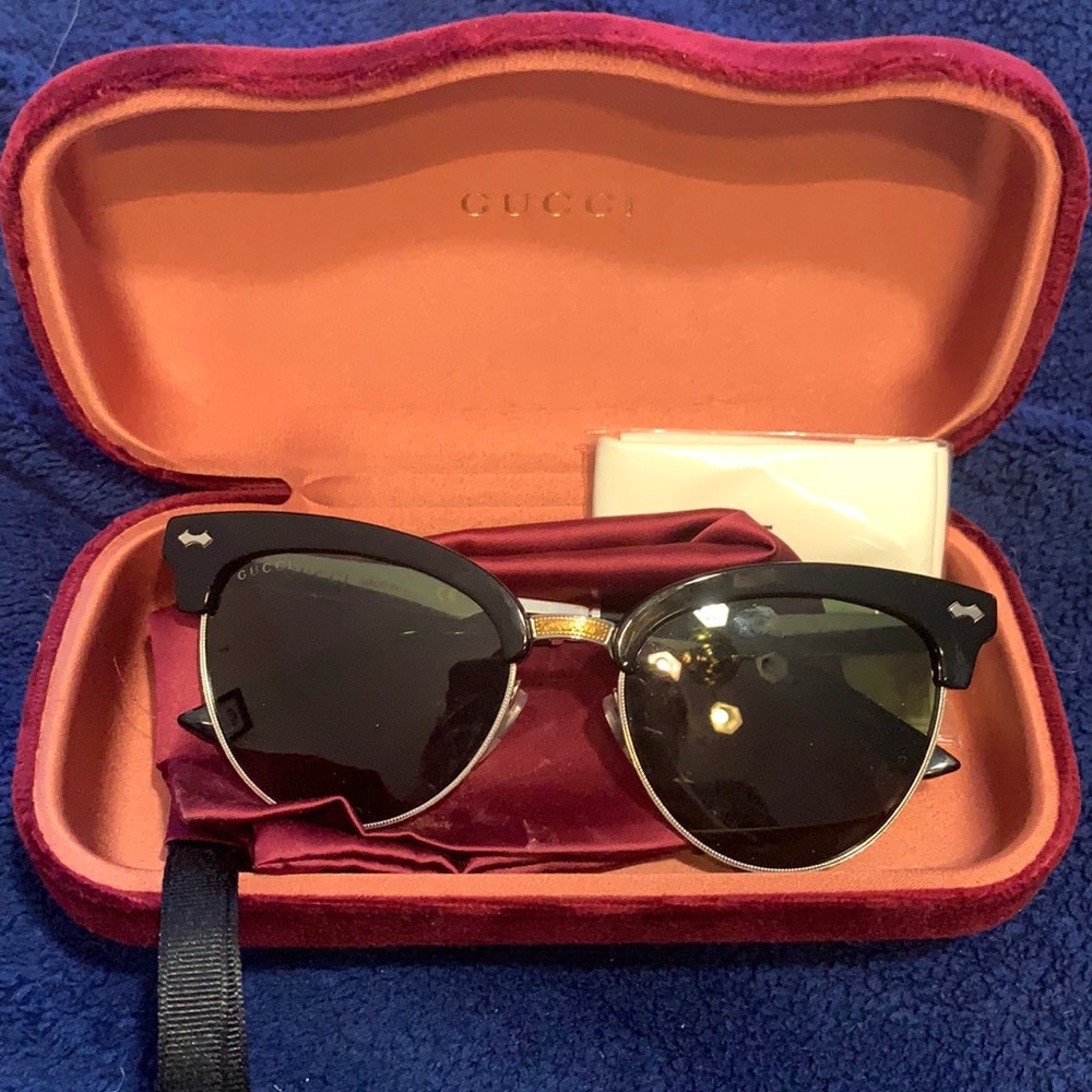 Gucci Winged Sunglasses